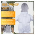 thumbnail image 5 of Full Body Beekeeping Clothes Professional Beekeepers Clothes Protection Beekeeping Suit ,Easy to Wear, 5 of 5