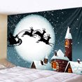 thumbnail image 1 of Ganfancp Adornos de Navidad Fondo Tela Sala Tapiz 150X230Cm Artículos En Liquidación 1 Pc Tapiz, 1 of 7