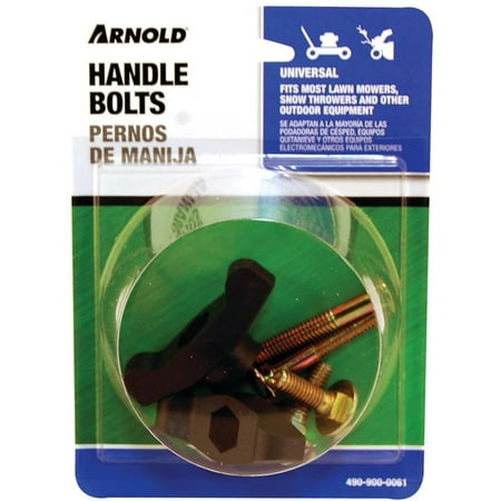 Arnold 490-900-0061 T-Handle Knob and Bolt, For Use With Most Lawnmowers, 0.27 in Diameter