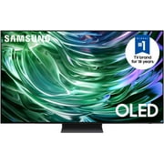 Samsung QN77S90DAFXZA 77 Inch 4K OLED Smart TV with Dolby Atmos with a Walts TV TILT-EXTENSION-37-90 Tilt Mount for 37-90 Inch Compatible TVs and Walts HDTV Screen Cleaner Kit (2024)