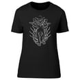 thumbnail image 1 of Sketch Of A Three Headed Cat Tee Women's -Image by Shutterstock, 1 of 2