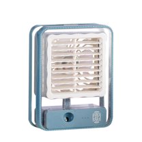 Portable Misting Fan Handheld Personal Mist Fan, Battery Operated Rechargeable Mini Fan with Water Spray