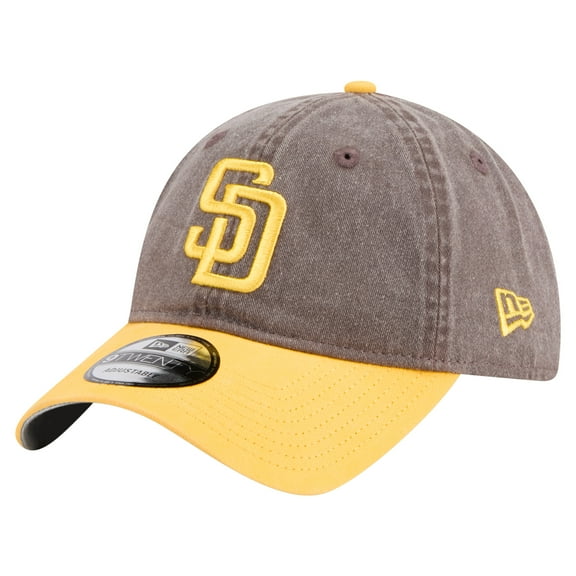 Men's New Era Brown/Gold San Diego Padres Select 9TWENTY Adjustable Hat