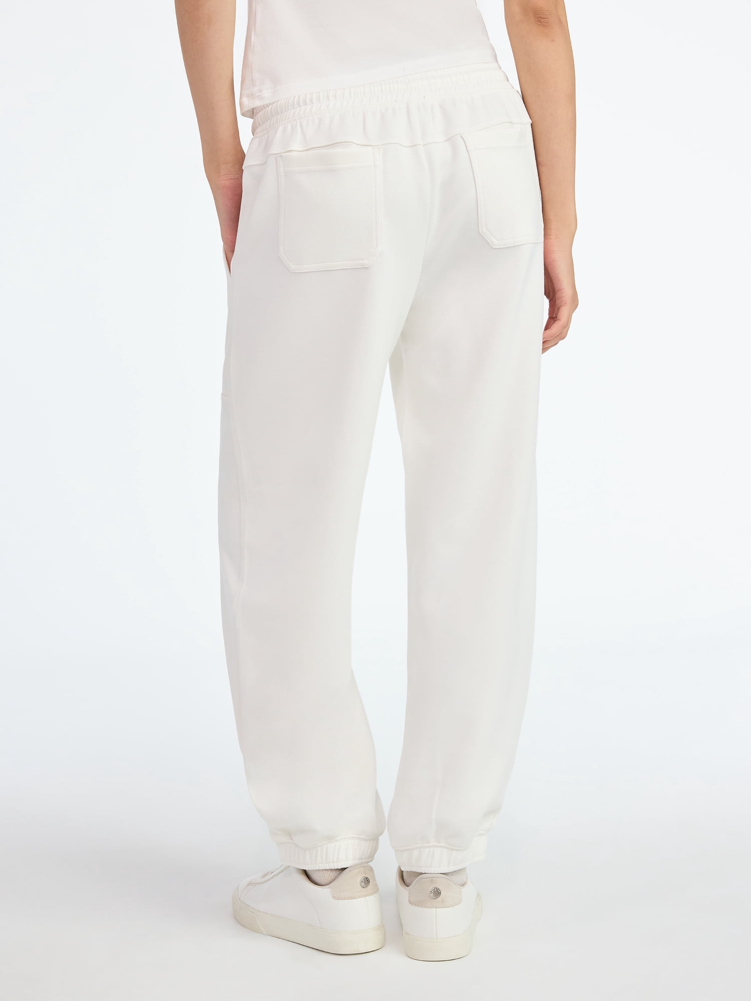 Scoop Women's and Women's Plus New Scubaknit Barrel Pants, Sizes XS-4X