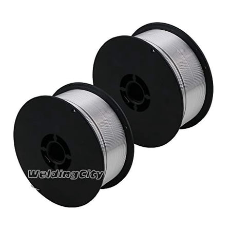 WeldingCity 2 Rolls of ER309L Stainless Steel MIG Welding Wire 2-Lb Spool 0.035 (0.9mm)
