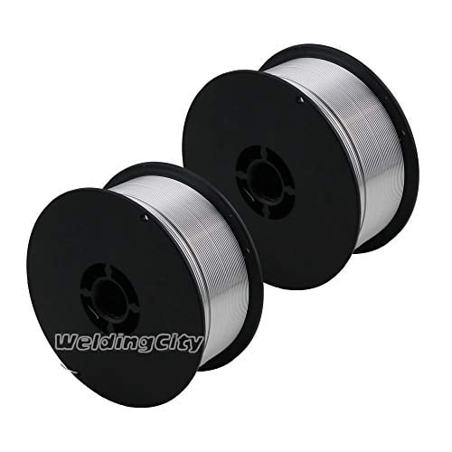 WeldingCity 2 Rolls of ER309L Stainless Steel MIG Welding Wire 2-Lb Spool 0.035 (0.9mm)
