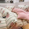 thumbnail image 1 of Korean Bed Sheet Set  Foam Cotton Small Floral Four Piece Set Dormitory Bed Three Piece Set Quilt Set, 1 of 7