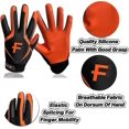 thumbnail image 2 of Football Gloves Youth Adult Pro 3.0 Upgrade Ultra Stick Palm Receivers Flexible Silicone High Grip Receiver Glove for Kids Boys Men Women, 2 of 4