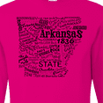 thumbnail image 4 of Inktastic Arkansas State Word Salad Long Sleeve T-Shirt, 4 of 5