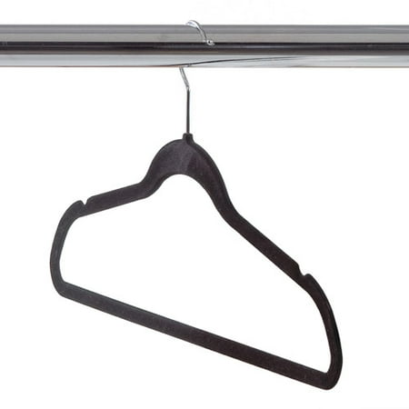 Neatfreak Felt Clothes Hanger, Black, 50-Pack