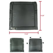 D'Luca Button Accordion Back Pad Medium, 11.25 inches Height x 11.25 inches Length