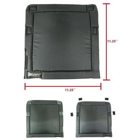 D'Luca Button Accordion Back Pad Medium, 11.25 inches Height x 11.25 inches Length