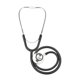 thumbnail image 1 of Estetoscopio médico de doble cara, estetoscopio médico de un solo tubo, estetoscopio de Cardiología profesional, estetoscopio de aleación de aluminio, 1 of 4