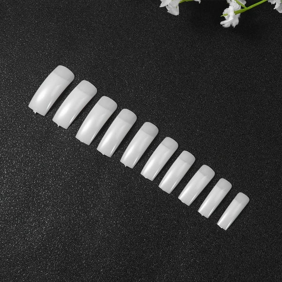 LOLIPPYY French Tips Nails 16x9cm 3Set for Women Christmas Party Decorations