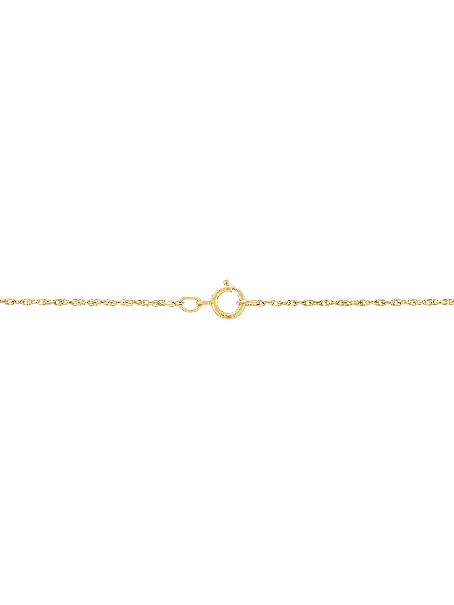 Brilliance Fine Jewelry 10K Yellow and Pink Gold Flower Heart Disk on Gold Filled Necklace,18"