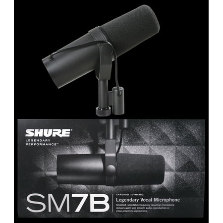 Shure - SM7B Cardioid Dynamic Vocal Microphone