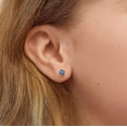 thumbnail image 3 of Pendientes In Season Jewelry de plata de ley 925 para niñas, 3 of 6