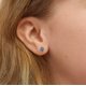 thumbnail image 3 of Pendientes In Season Jewelry de plata de ley 925 para niñas, 3 of 6
