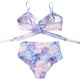 thumbnail image 2 of Bikini degradado de cintura alta dividida de nueva moda de Amazon Tmvgtek Para estrenar, 2 of 6