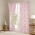thumbnail image 3 of Feelyou Pink Axolotl Animal Black Out Curtains, Ocean Curtains Pack of 2 (42x63 Each), 3 of 6