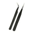 thumbnail image 5 of Jiaroswwei 2Pcs Straight Curved Tweezers for Nail Art Eyelash Extension Nipper Picking Tool, 5 of 5