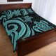 thumbnail image 4 of Tuvalu Juego de Cama Colcha - Tortuga Tentáculo Turquesa, 4 of 5