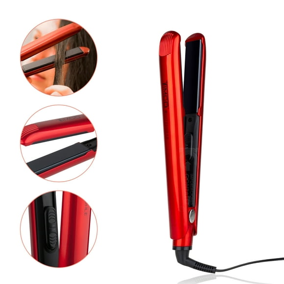 Plancha de Cabello Timco® Ceramic + Carbón Activado Antifriz PK-R