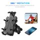 thumbnail image 4 of Soporte para teléfono de bicicleta Soporte para teléfono móvil con rotación de 360 ​​​​grados (manillar negro), 4 of 5