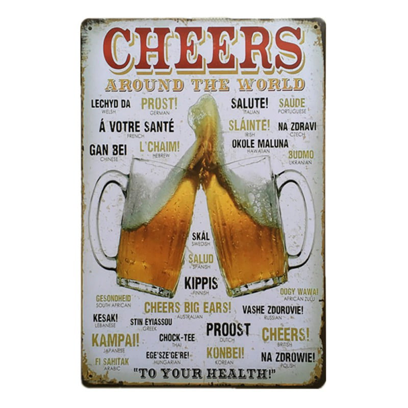 METAL  TIN SIGN WALL PUB  BAR  HOME OR OFFICE 