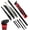 8-in-1 Red, variant on 5-In-1 Multi Blades Hand Saw, 6 Inch(11T/16T) Double Edges Japanese Pull, DrywallSaw, HackSaw, Jab Saw, for Woodworking, Hard/Soft woods cutting, Metal, Blade Quick Change Mechanism.