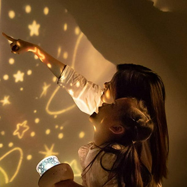 Ciel Etoilé Projecteur LED Unicorn Wit/ Grijs - Lampe De Chevet - Veilleuse  Enfant 