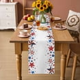 thumbnail image 2 of 4th of July Table Runner 72 Inches, Independence Day Star American Bed Runner Dresser Scarves Tabletop for Indoor Outdoor Parties/Ceremony/Banquet, 16" x 72", 2 of 9