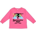 thumbnail image 3 of Inktastic Gymnastics Star Girls Long Sleeve Toddler T-Shirt, 3 of 5