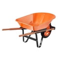 thumbnail image 7 of Wheelbarrow Cart 5 Cu Ft, 330 Lbs Capacity, Garden Dump Cart - One Wheel Utility Wagon with Metal Handle & 16" Wheels for Yard, Lawn, Farm, 7 of 7