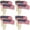 Pink 48PCS, variant on LKWLPD Super Tough American Flag | 8 x12 inch Outdoor USA Flag | 24" Durable Wooden Stick with Spear Tip & Stars | Heavy Duty Most Durable Cloth US Stick Flag | 12 Pack