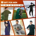 thumbnail image 6 of CL convallaria Mens Thermal Underwear Set with Fly, Long Johns Base Layer Winter Hunting Gear Sport Top and Bottom XS-4XL, 6 of 6