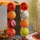 thumbnail image 3 of Nvzi Faroles de papel decorativos, faroles de papel colgantes, faroles para interiores y exteriores para lámparas de hogar, fiestas, decoración de eventos (naranja, 12 piezas), 3 of 5