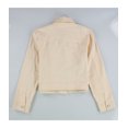 thumbnail image 2 of Avec Les Filles Veste Courte Trucker pour Femmes, Beige, 12, 2 of 2