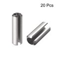 thumbnail image 3 of Slotted Spring Pin M6 x 20mm 304 Stainless Steel Split Spring Roll Dowel Pins Plain Finish 20Pcs, 3 of 3