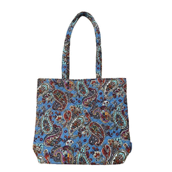 Vera Bradley Women's Cotton Tote in Provence Paisley