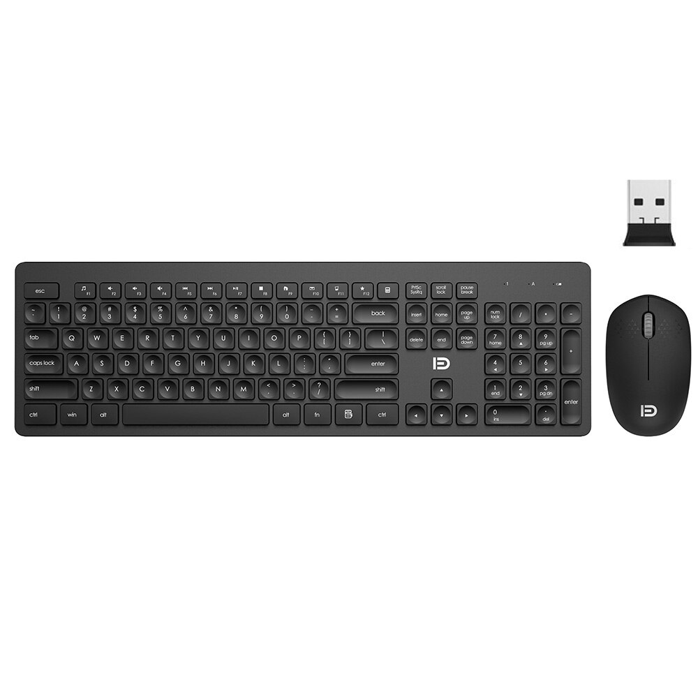 2.4G Stable Connection DPI Wireless Keyboard and Optical Mouse Set