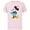 Soft Pink, variant on Disney Minnie Mouse in Pillbox Flower Hat - Short Sleeve Cotton T-Shirt for Adults - Customized-Athletic Heather
