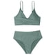thumbnail image 2 of Traje de baño de bikini con espalda abierta y cintura alta sexy de color sólido dividido para mujer de verano Fridja nalpqowj55917, 2 of 4