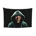 thumbnail image 4 of DouZhe Snow Skull And Crossbones Tapestry Modern Wall Hanging Tapestries Dorm Room Home Decor, 60" x 40", 4 of 6