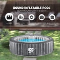 thumbnail image 3 of SereneLife Extérieur Portable 6 Personne Gonflable Spa Spa Spa Thermal Spa, 3 of 8