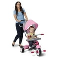 thumbnail image 6 of Radio Flyer 4-in-1 Stroll 'N Trike Infant and Toddler Tricycle Stroller, Pink, 6 of 29