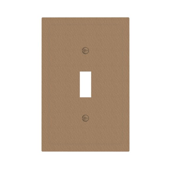 Tapa decorativa para interruptor de luz Oilbiexn, taupe cálido, 1 unidad