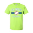 thumbnail image 2 of Wild Bobby City of Los Angeles LA Baseball Fantasy Fan Sports Men's T-Shirt, Safety Green, Medium, 2 of 6