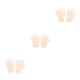 thumbnail image 5 of Qarigey Guantes de muñeca de patinaje artístico brillante, mitones con diamantes de imitación transparentes, guantes de cristal cálidos, rendimiento Type7 NO7 Qarigey CBP472906, 5 of 6
