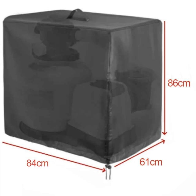 Housse de Protection pour Filtre à Sable de Pompe de Piscine en Tissu Oxford Imperméable Accessoires